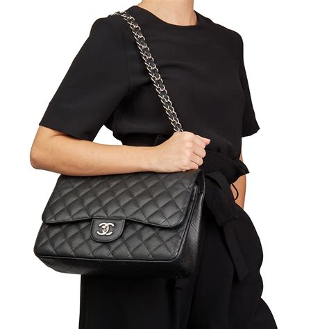 chanel vintage double flap bag|chanel double flap jumbo size.